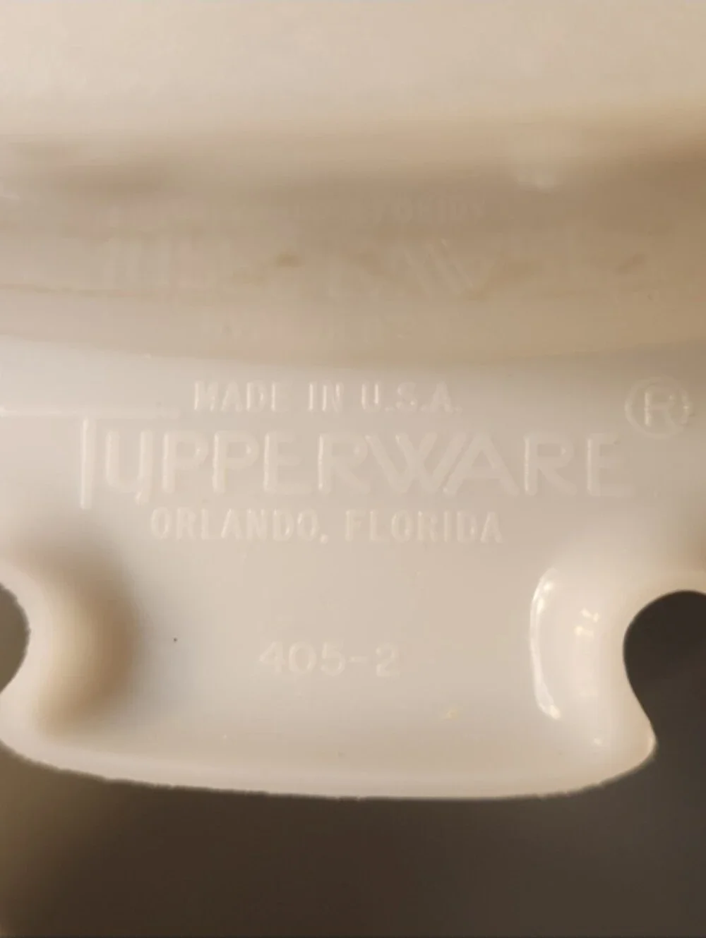 Vintage Tupperware Party Susan Divided Serving Tray With Lid & Cariolier Handle